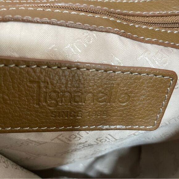 TIGNANELLO PATCHWORK LEATHER BAG - Picture 7 of 8